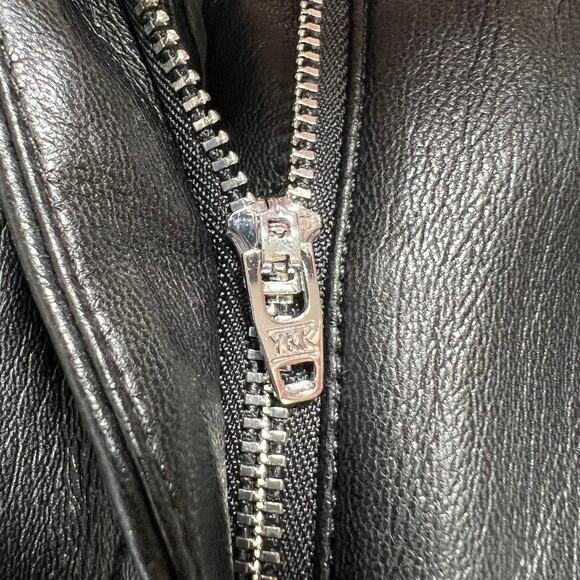 Babaton Command Cropped Mid-rise Vegan Leather Pant SIZE 00 Black Trousers - Picture 10 of 14